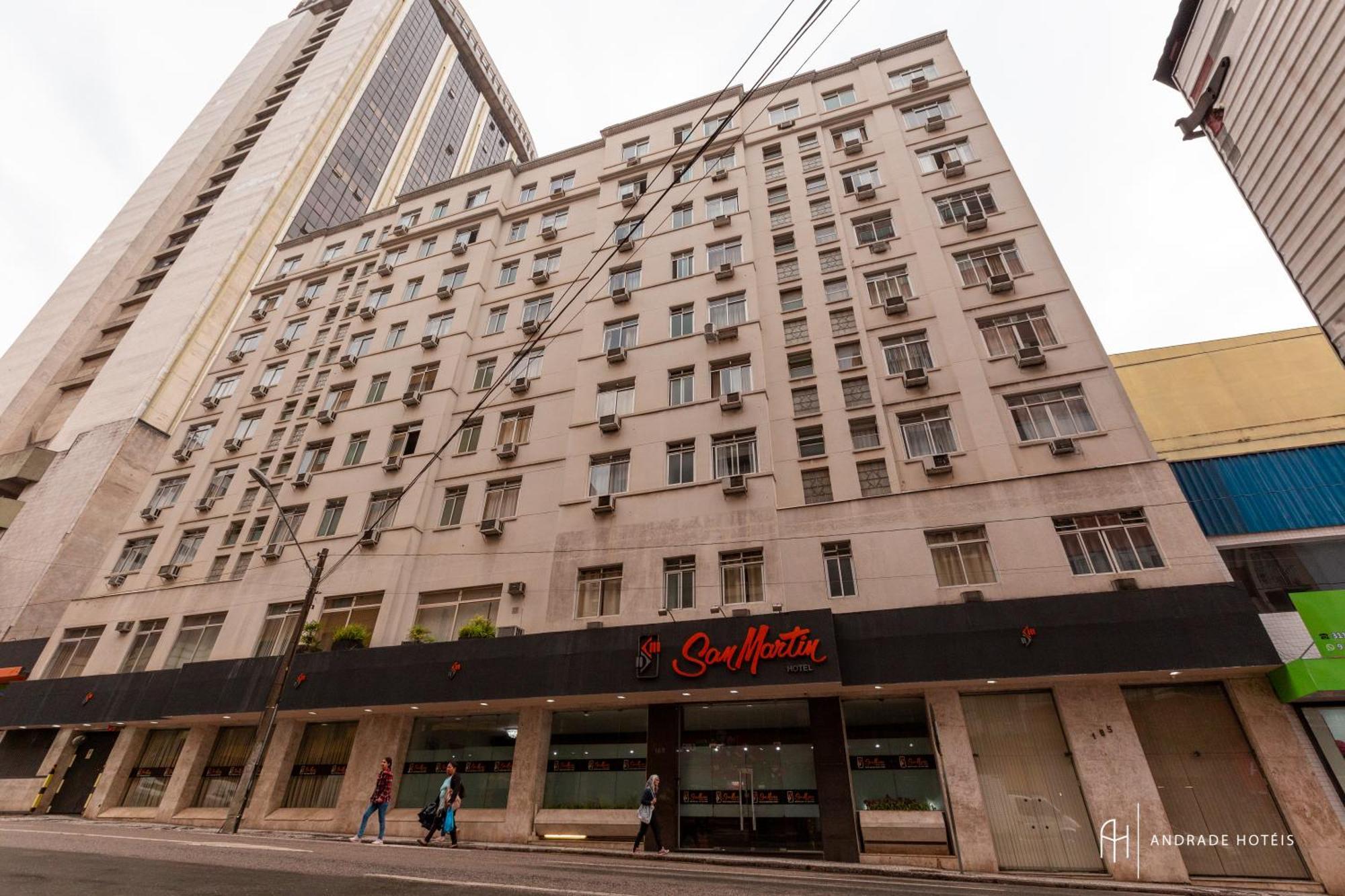 Rede Andrade San Martin Hotel Curitiba Bagian luar foto